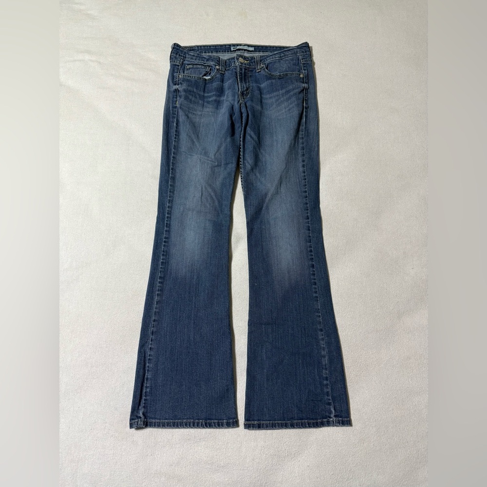 Levis 518 Jeans Womens 9 Blue Super Low‎ Bootcut Medium Wash Denim 30x30